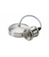 6" E27 Vintage Pendant Set - Brushed Chrome