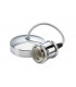 6" E27 Vintage Pendant Set - Polished Chrome