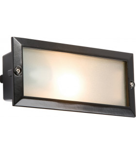 Bricklight with Plain and Louvred Black Cover
