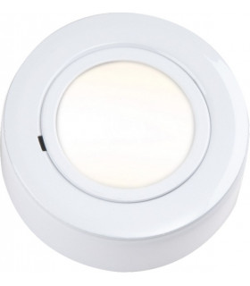 Brushed Chrome Cabinet Fitting Surface or Recessed (lamp included)