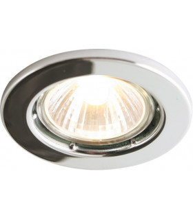 Brass Recessed Fixed Downlight