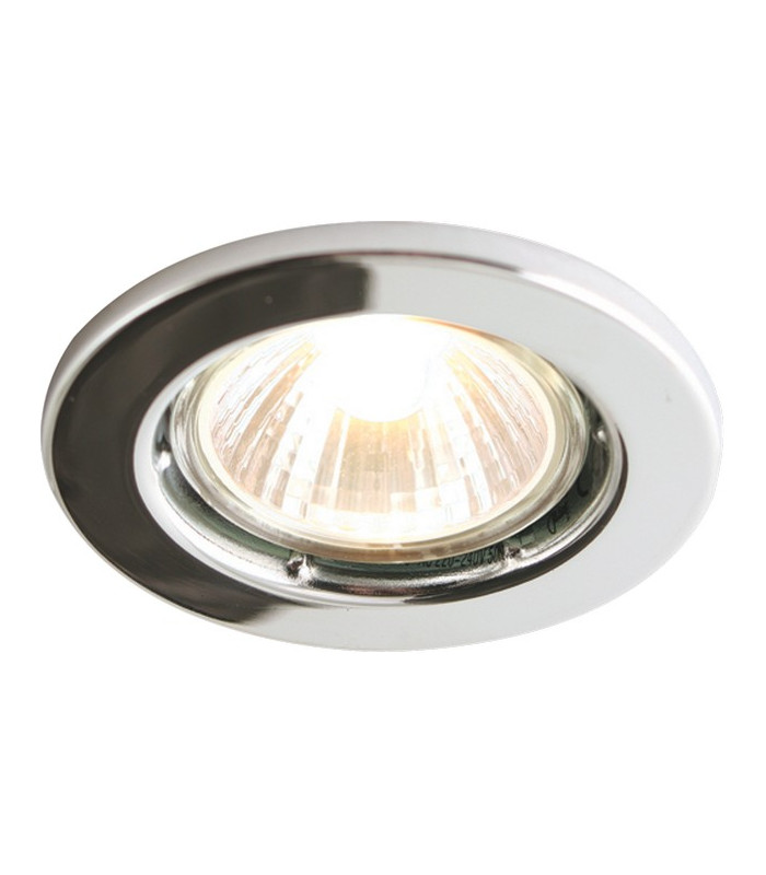 Brass Recessed Fixed Downlight
