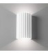 2 Light Indoor Plaster Small Wall Light White, GU10 - 1