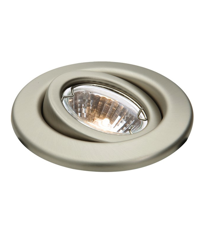 Chrome Eyeball Downlight with Bridge