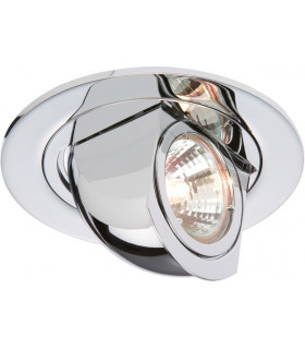 GU10 Brass Recessed Tilt Downlight