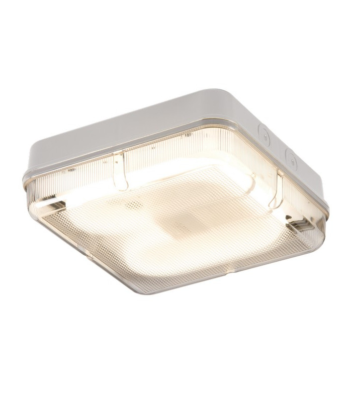 Fire-Rated Low Energy Shower Bathroom Downlight Brushed Chrome