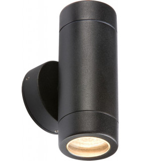 Emergency Bulkhead with Prismatic Diffuser and White Base