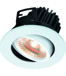 Aluminium Powder Coated Black Fixed GU10 35W Fitting
