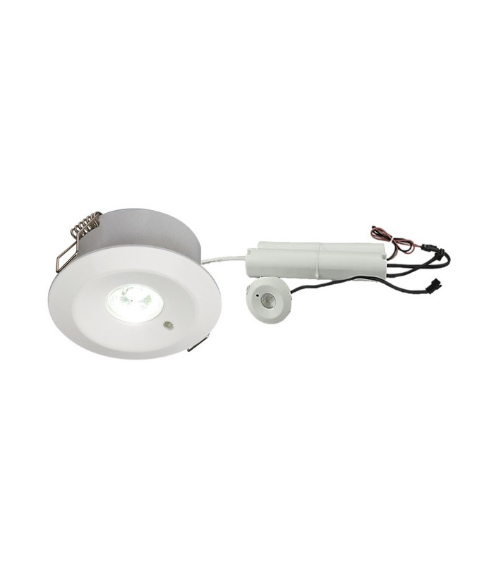 LED 3000K Warm White Bathroom Downlight comes with White Round Bezel