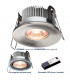 Twin Fluorescent Fitting with Double Parabolic Louvre White