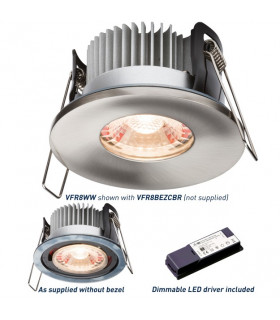 Twin Fluorescent Fitting with Double Parabolic Louvre White