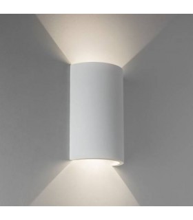 LED Indoor Plaster Wall Light White - 1