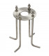 Matt Silver Bezel for 14W BF LED Bulkhead 300mm
