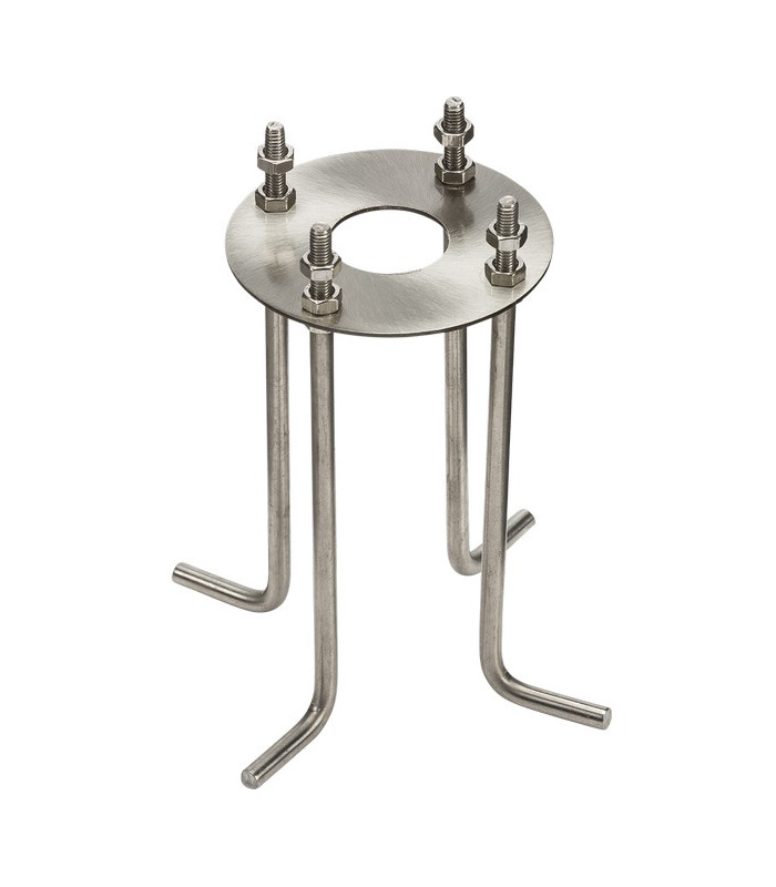 Matt Silver Bezel for 14W BF LED Bulkhead 300mm