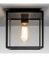 1 Light Outdoor Ceiling Light Black, E27 - 1