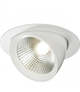 Bathroom Recessed Downlight - Brushed Chrome