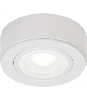 GU10 White Recessed Fixed Twist & Lock Downlight