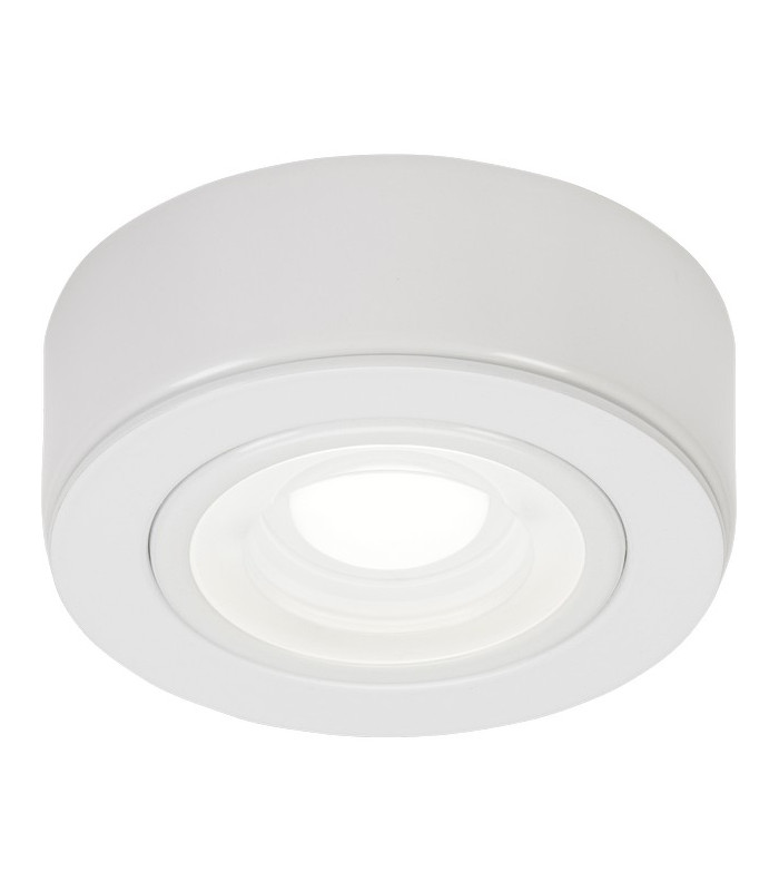GU10 White Recessed Fixed Twist & Lock Downlight