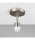 1 Light Semi Flush Ceiling Light Matt Nickel, E27 - 1