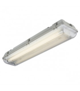 Twin LED-Ready Batten Fitting 1525mm (5ft) (without a ballast or driver)