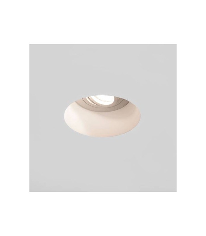 1 Light Adjustable Recessed Spotlight Plaster, GU10 - 1
