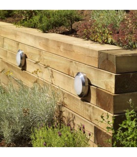 1 Light Outdoor Bulkhead Wall Light Polished Aluminium IP65, G9 - 1