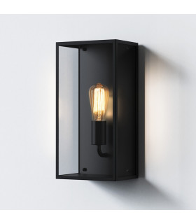 Outdoor Wall Lamp Textured Black IP44
