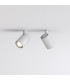 2 Light Spotlight Textured White
