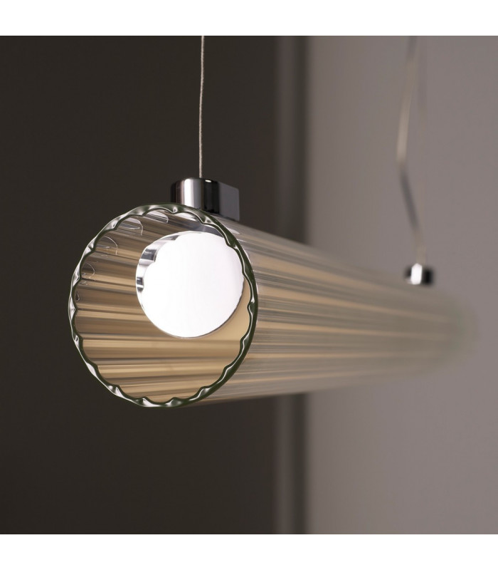 Mid-Power Integrated LED Pendant Matt Black