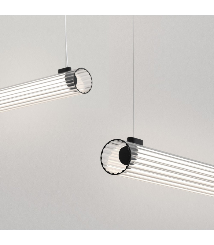 Mid-Power Integrated LED Pendant Matt Black