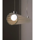 Mid-Power Integrated LED Pendant Matt Black