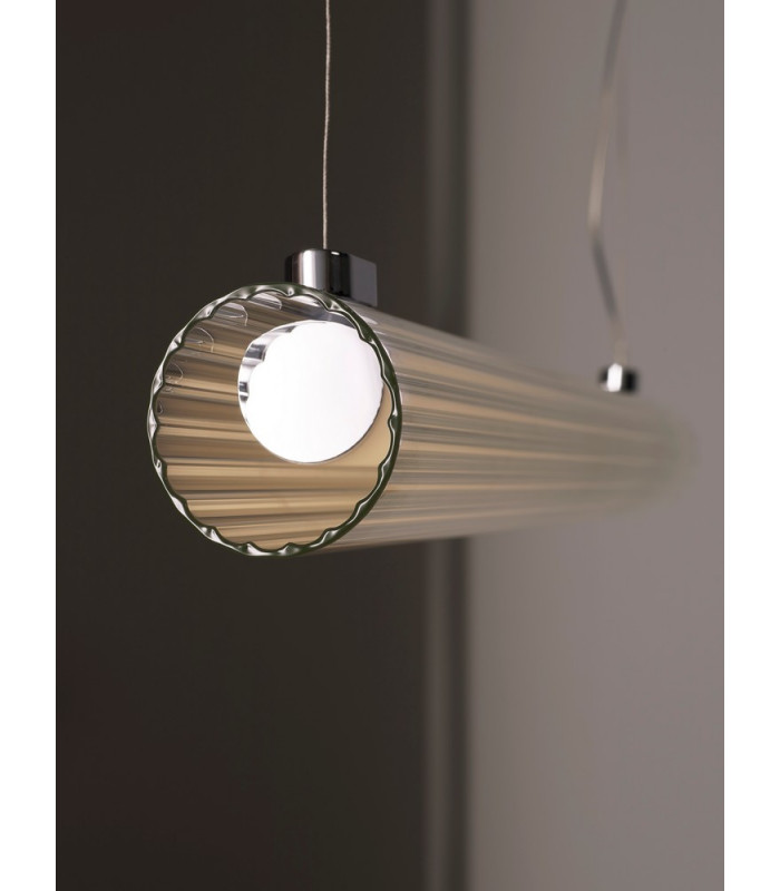 Mid-Power Integrated LED Pendant Matt Black
