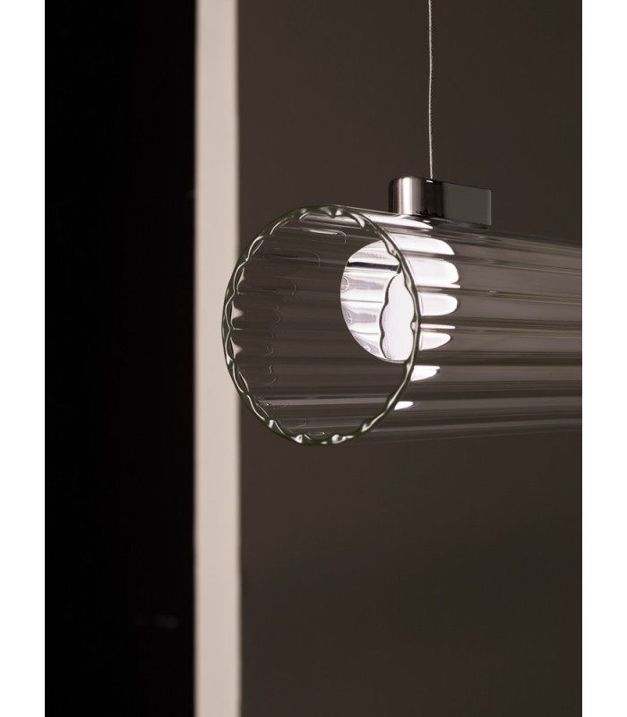 Mid-Power Integrated LED Pendant Matt Black