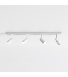 4 Light Spotlight Textured White