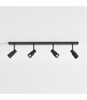4 Light Spotlight Matt Black