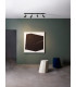 4 Light Spotlight Matt Black, GU10