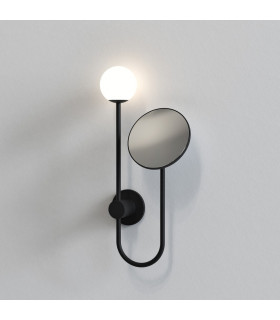 Bathroom Mirrors Matt Black IP44