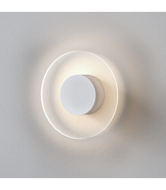 Integrated LED Strip Wall Lamp Matt White