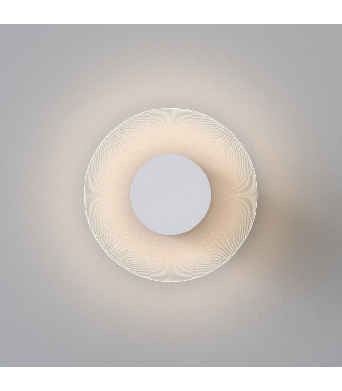 Integrated LED Strip Wall Lamp Matt White