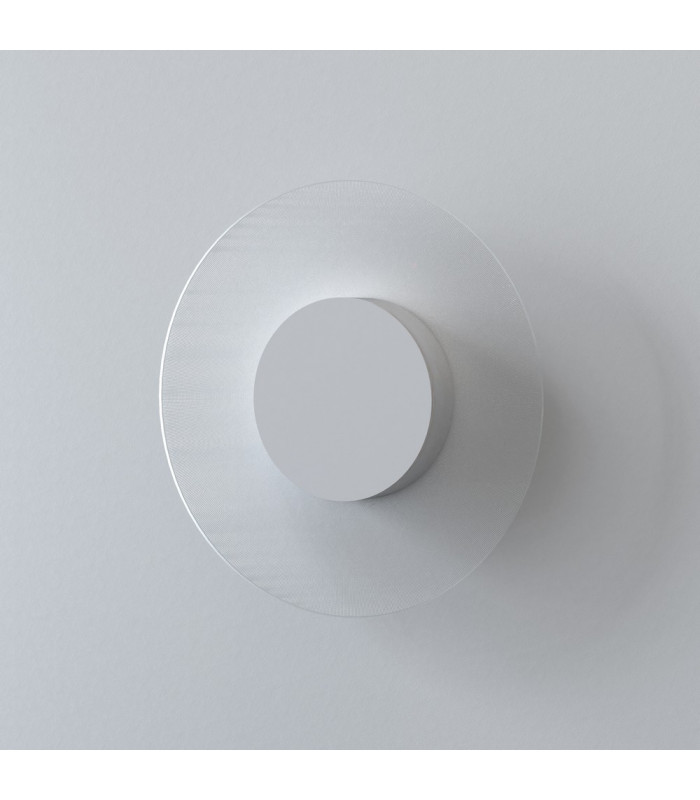 Integrated LED Strip Wall Lamp Matt White