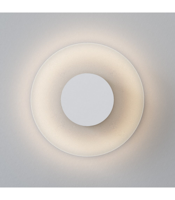 Integrated LED Strip Wall Lamp Matt White
