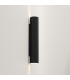 Outdoor 2 Light Wall Lamp Textured Black IP44, GU10