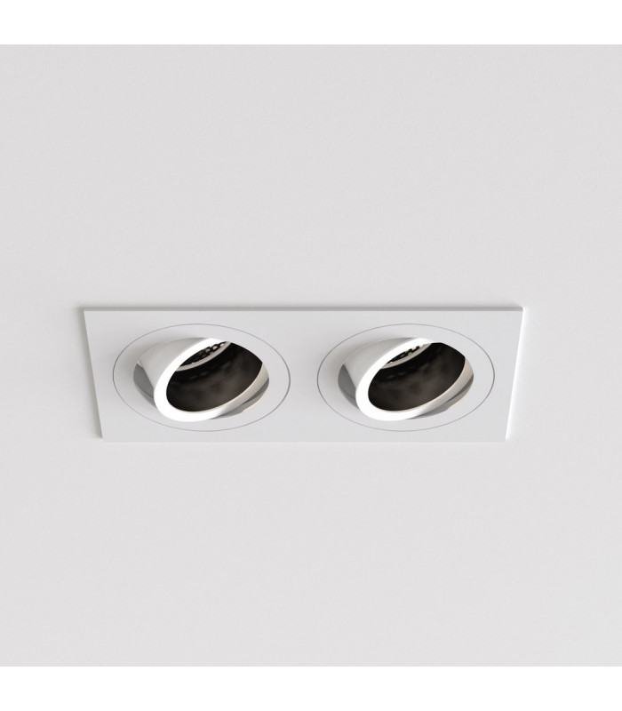 2 Light Downlight Matt White