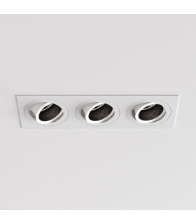 3 Light Downlight Matt White