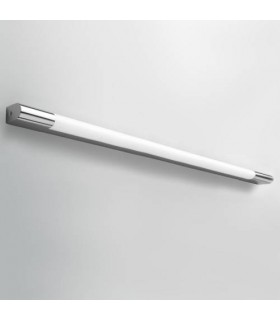 LED 1 Light Large Bathroom Over Mirror Light Polished Chrome IP44 - 1