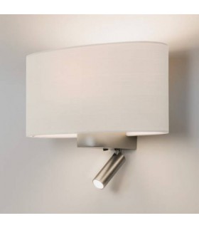 1 Light Indoor Wall Reading Light Matt Nickel, E27 - 1