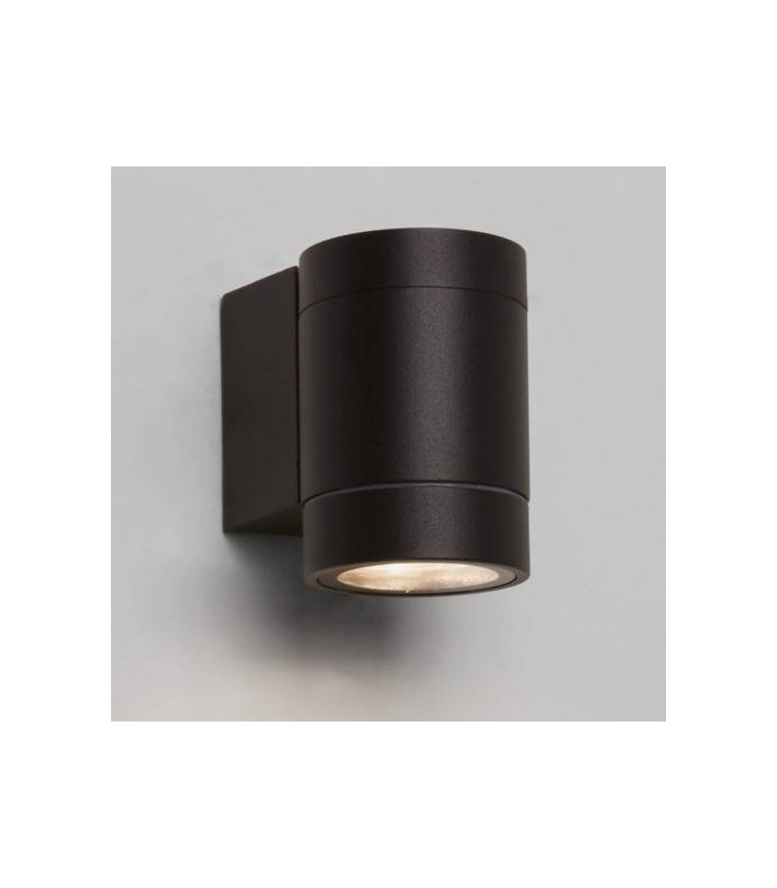 LED 1 Light Outdoor Wall Light Textured Black IP54 - 1