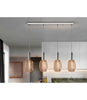 Dimmable Pendant Light Straight Bar
