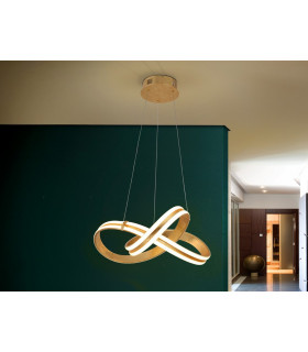 Integrated LED Pendant Light