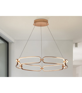 Integrated LED Pendant Light